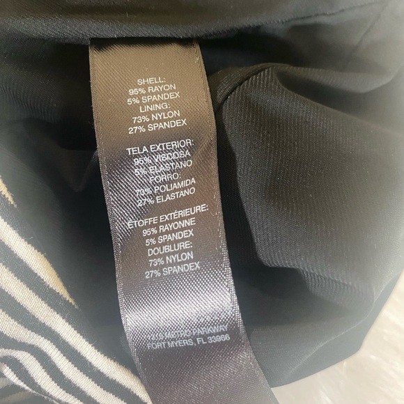 White House Black Market sz 4 Sleeveless Pencil Sheath Dress NO BELT - Picture 7 of 11